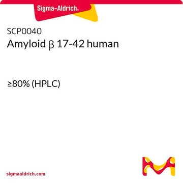 Amyloid &#946; 17-42 human &#8805;80% (HPLC)