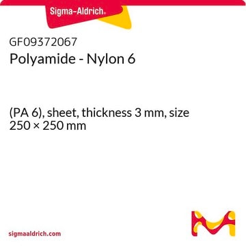 Polyamide - Nylon 6 (PA 6), sheet, thickness 3&#160;mm, size 250 × 250&#160;mm