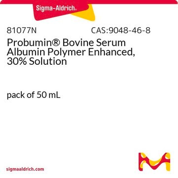 Probumin&#174; Bovine Serum Albumin Polymer Enhanced, 30% Solution pack of 50&#160;mL