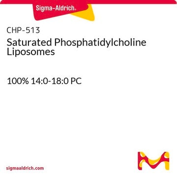 Saturated Phosphatidylcholine Liposomes 100% 14:0-18:0 PC