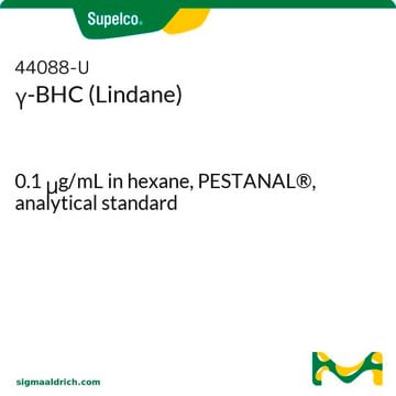 gamma-BHC (Lindane) 0.1&#160;&#956;g/mL in hexane, PESTANAL&#174;, analytical standard