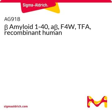 &#946; Amyloid 1-40, a&#946;, F4W, TFA, recombinant human