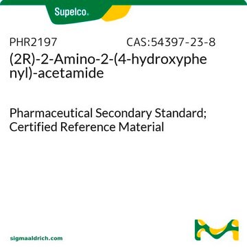 (2R)-2-Amino-2-(4-hydroxyphenyl)-Acetamid Pharmaceutical Secondary Standard; Certified Reference Material