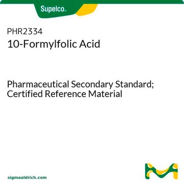 10-Formylfolic Acid Pharmaceutical Secondary Standard; Certified Reference Material