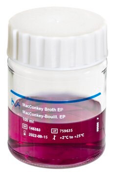 MacConkey Broth ready-to-use, bottle volume 100 mL , filling volume