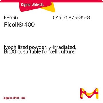 Polysucrose&nbsp;400 lyophilized powder, &#947;-irradiated, BioXtra, suitable for cell culture