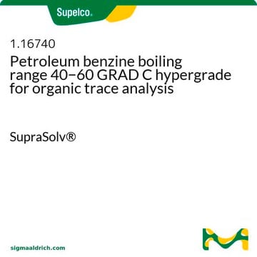 Petroleum benzine boiling range 40&#8722;60 GRAD C hypergrade for organic trace analysis SupraSolv&#174;