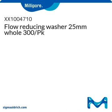 Flow reducing washer 25mm whole 300/Pk