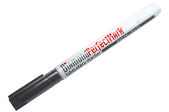 Solvent resistant pen black