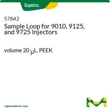 Sample Loop for 9010, 9125, and 9725 Injectors volume 20&#160;&#956;L, PEEK