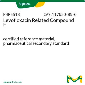 Levofloxacin-verwandte Verbindung F certified reference material, pharmaceutical secondary standard