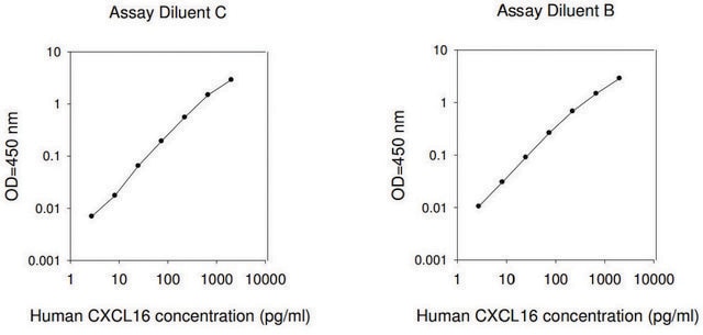 Human CXCL16 ELISA Kit for serum, plasma, cell culture supernatant and urine