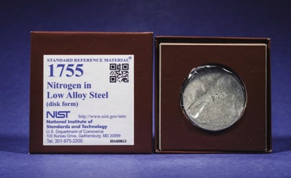 Stickstoff in niedriglegiertem Stahl NIST&#174; SRM&#174; 1755