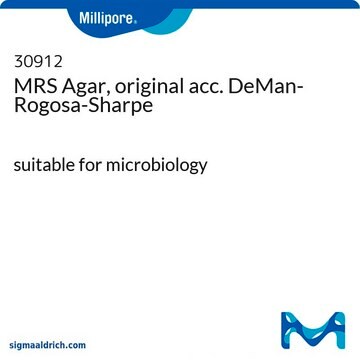 MRS Agar, original acc. DeMan-Rogosa-Sharpe suitable for microbiology