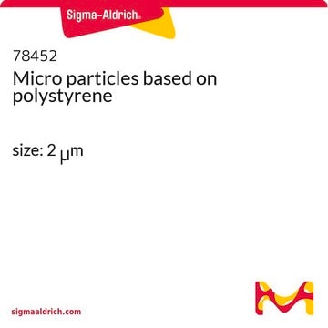 Mikropartikel auf Polystyrolbasis size: 2 &#956;m