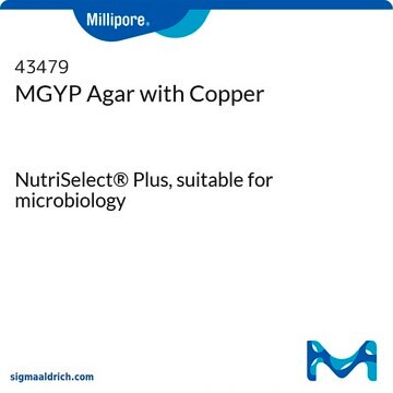 MGYP Agar with Copper NutriSelect&#174; Plus, suitable for microbiology