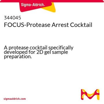 FOCUS-Protease Arrest Cocktail A protease cocktail specifically developed for 2D gel sample preparation.