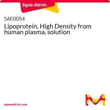 Lipoprotein, High Density from human plasma, solution