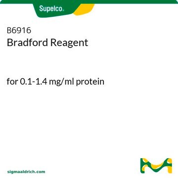 Reagente de Bradford for 0.1-1.4 mg/ml protein