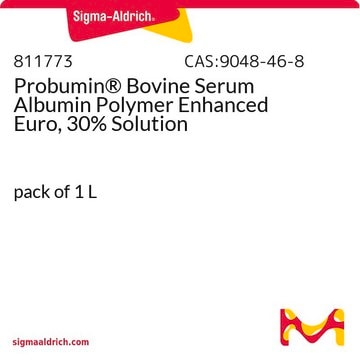 Probumin&#174; Bovine Serum Albumin Polymer Enhanced Euro, 30% Solution pack of 1&#160;L