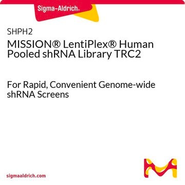 MISSION&#174; LentiPlex&#174; Human Pooled shRNA Library TRC2 For Rapid, Convenient Genome-wide shRNA Screens