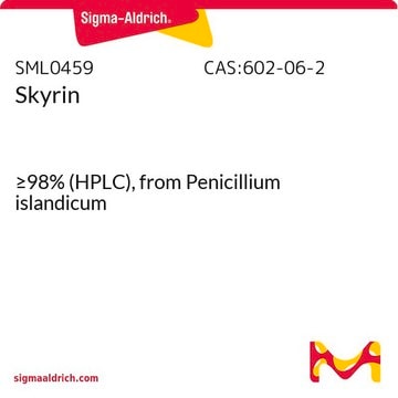 Skyrin &#8805;98% (HPLC), from Penicillium islandicum