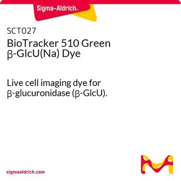 BioTracker 510 Green &#946;-GlcU(Na) Dye Live cell imaging dye for &#946;-glucuronidase (&#946;-GlcU).