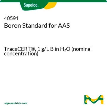 Bor Standard für AAS TraceCERT&#174;, 1&#160;g/L B in H2O (nominal concentration)