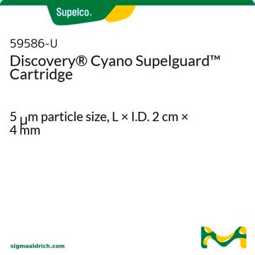 Cartouche Supelguard Discovery&#174; Cyano 5&#160;&#956;m particle size, L × I.D. 2&#160;cm × 4&#160;mm