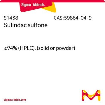 Sulindac sulfone &#8805;94% (HPLC), (solid or powder)