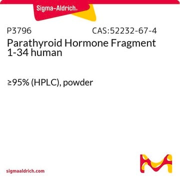 副甲状腺ホルモンフラグメント 1-34 ヒト &#8805;95% (HPLC), powder