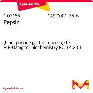 胃蛋白酶 (from porcine gastric mucosa) 0.7 FIP-U/mg for biochemistry EC 3.4.23.1