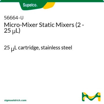 Micro-Mixer Static Mixers (2-25&#956;L) 25 &#956;L cartridge, stainless steel