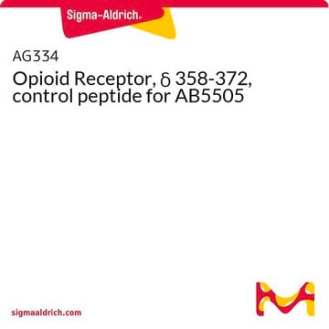 Opioid Receptor, &#948; 358-372, control peptide for AB5505