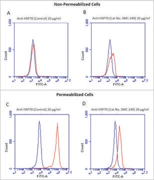 Monoclonal Anti-HSP70-PerCP antibody produced in mouse clone 1H11