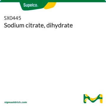 Sodium citrate, dihydrate