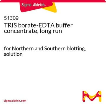 TRIS borate-EDTA buffer concentrate, long run for Northern and Southern blotting, solution