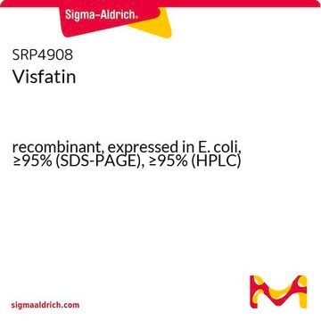 Visfatin recombinant, expressed in E. coli, &#8805;95% (SDS-PAGE), &#8805;95% (HPLC)