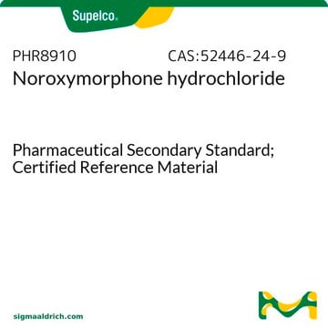 Noroxymorphone hydrochloride Pharmaceutical Secondary Standard; Certified Reference Material