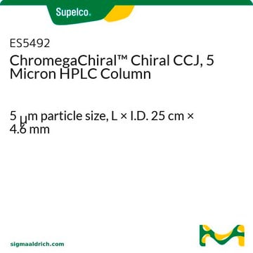 ChromegaChiral&#8482; Chiral CCJ, 5 Micron HPLC Column 5&#160;&#956;m particle size, L × I.D. 25&#160;cm × 4.6&#160;mm