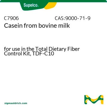 Casein aus Kuhmilch for use in the Total Dietary Fiber Control Kit, TDF-C10