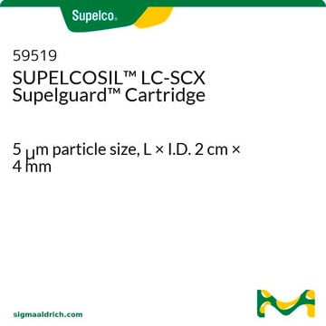 Cartucho SUPELCOSIL&#8482; LC- SCX Supelguard 5&#160;&#956;m particle size, L × I.D. 2&#160;cm × 4&#160;mm