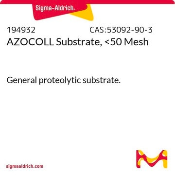 AZOCOLL-Substrat, &lt;50&nbsp;Mesh General proteolytic substrate.