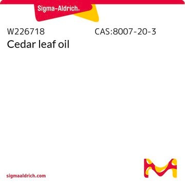 Cedar leaf oil