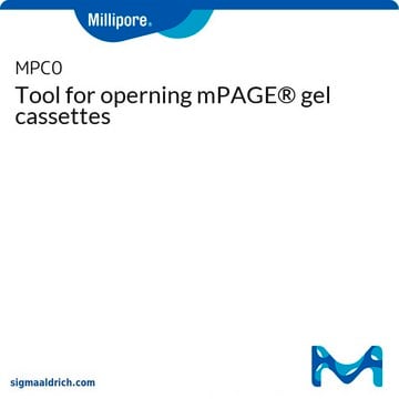 Herramienta para apertura de casetes de gel mPAGE&#174;