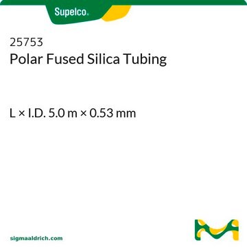 Polar Fused Silica Tubing L × I.D. 5.0&#160;m × 0.53&#160;mm