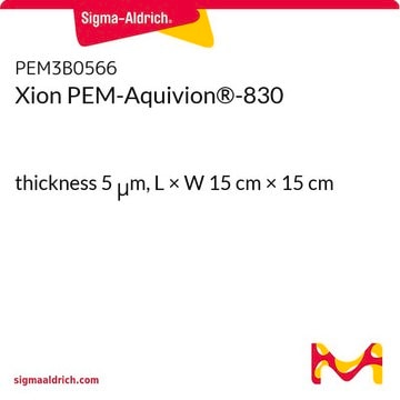 Xion PEM-Aquivion&#174;-830 thickness 5&#160;&#956;m, L × W 15&#160;cm × 15&#160;cm