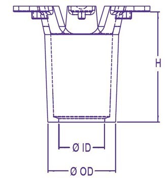 Plaquitas colgantes para cultivo celular de 6 pocillos Millicell&#174; pore size 0.4&#160;&#956;m, translucent PET membrane, diam. 24&#160;mm, Tissue Culture (TC)-treated surface, sterile