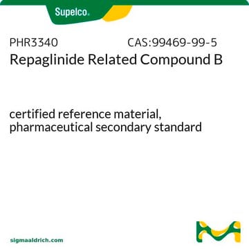 Repaglinide Related Compound B certified reference material, pharmaceutical secondary standard