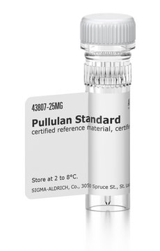 Pullulan-Standard certified reference material, certified according to DIN, for GPC, 50,000